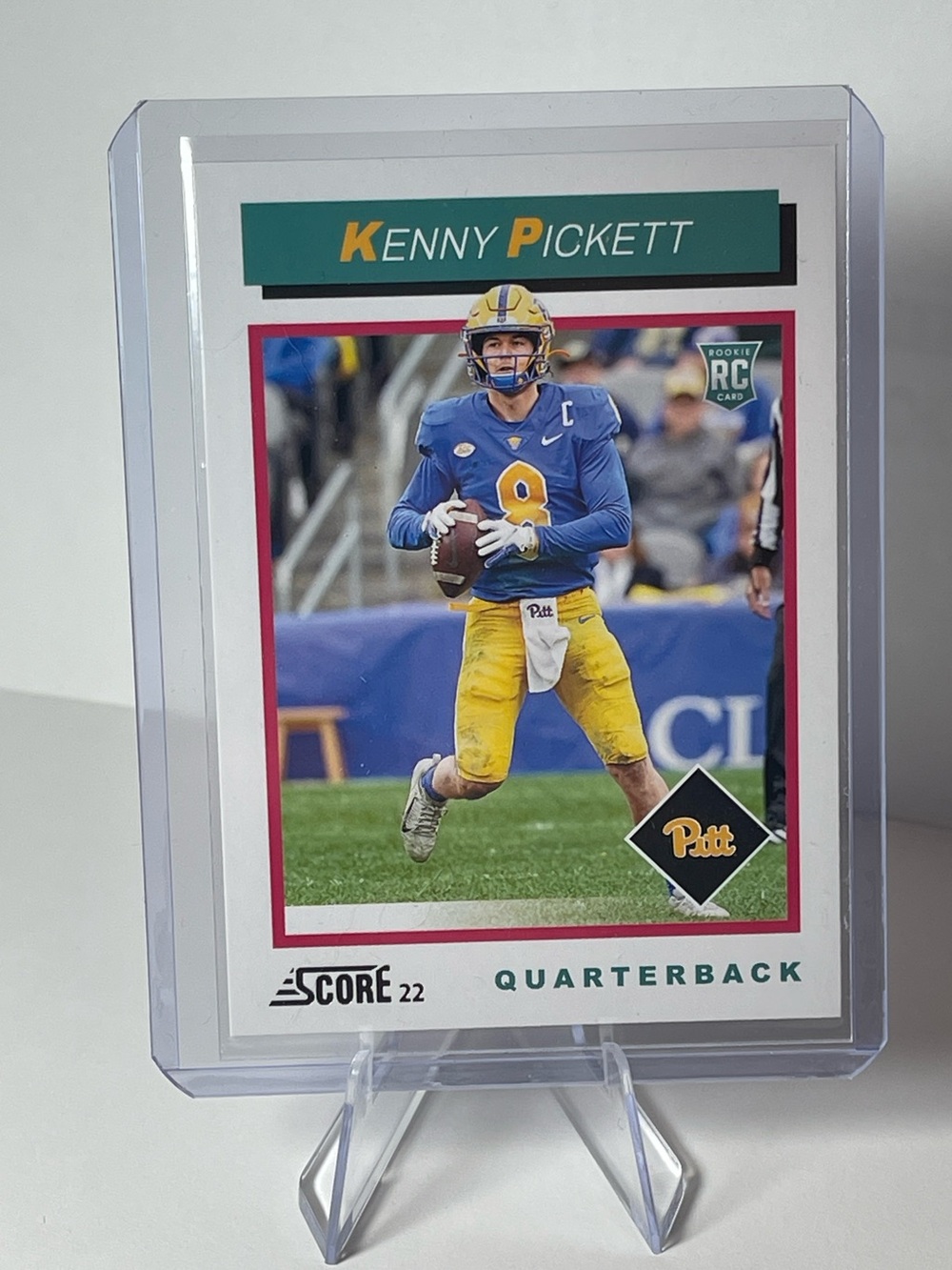 2022 Score Football Kenny Pickett RC Pittsburgh Steelers